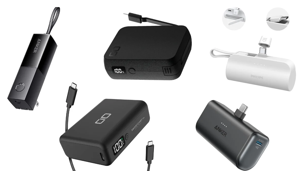 iPhone 15 ProやMacBook Air（M2）を手軽に充電できるモバイルバッテリー5選